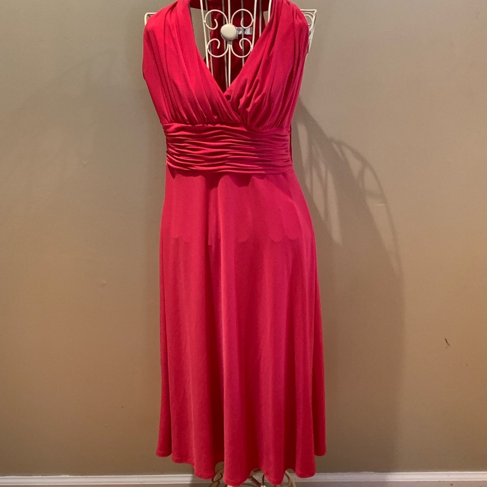 EVAN PICONE Hot Pink Dress